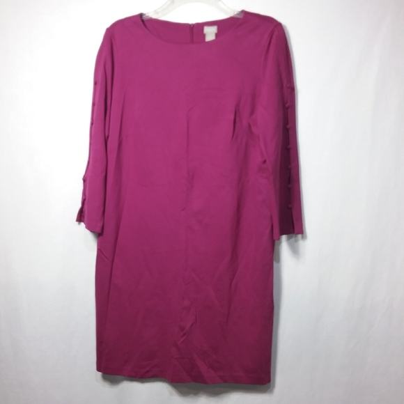 Chico's women's knit sheath dress size 3 US size 16 - Picture 3 of 9